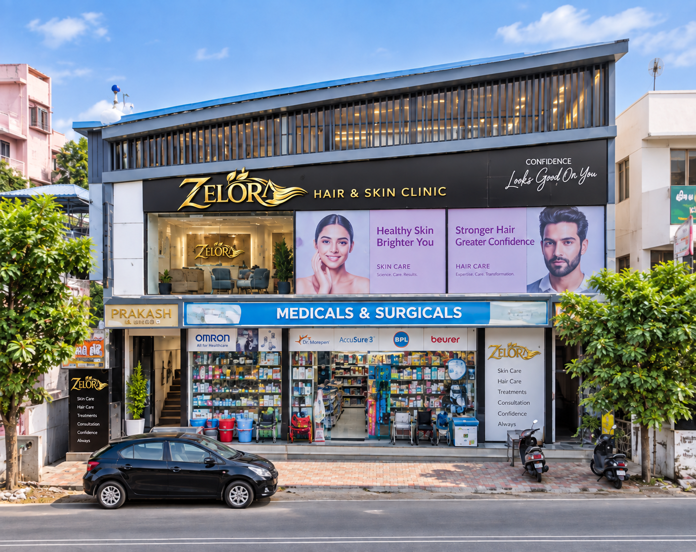 Zelora Hair & Skin Clinic main branch